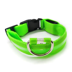 Anti-lost Luminous Collar Dog Tag Dog Collar