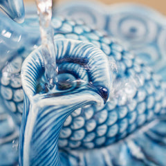 Cat Water Dispenser Ceramic Pet Automatic Circulating Water Feeding Bowl