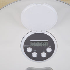 Six Grid Electric Timing Cat and Dog Feeding Machine