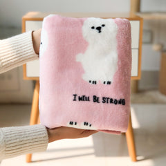 Cute Pet Blanket Autumn And Winter Mat Dog Blanket