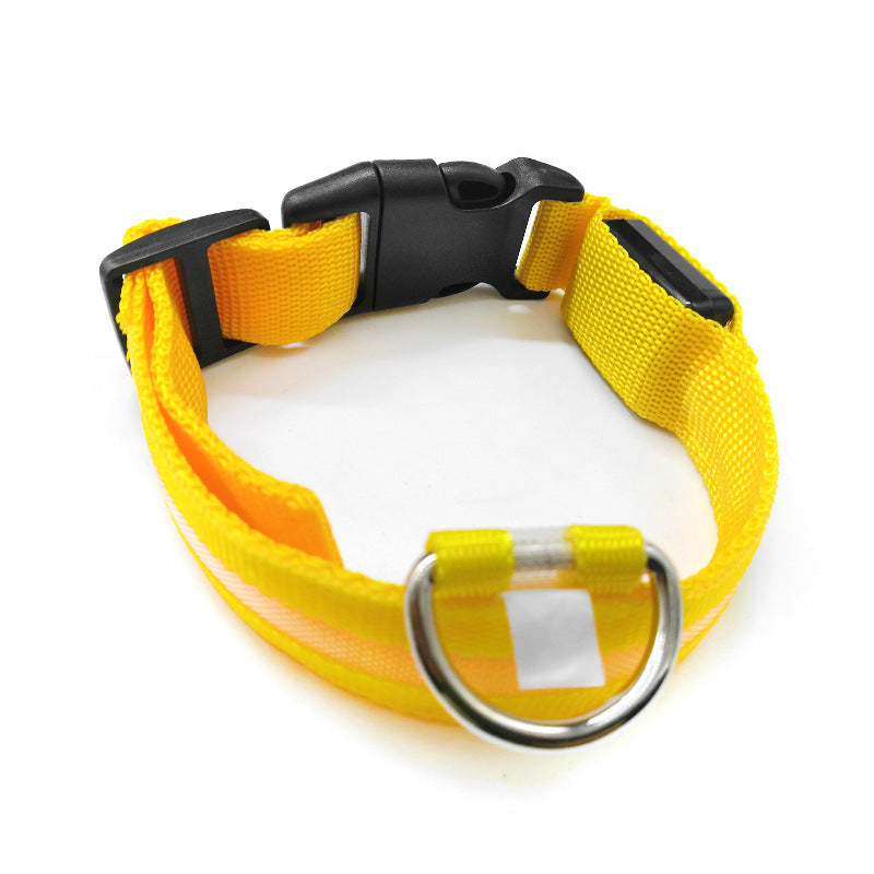 Anti-lost Luminous Collar Dog Tag Dog Collar